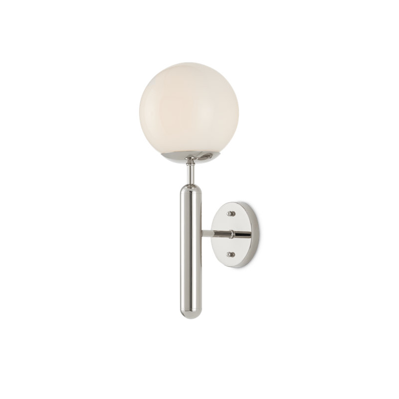 Barbican 1 - Light Wallchiere, Polished Nickel