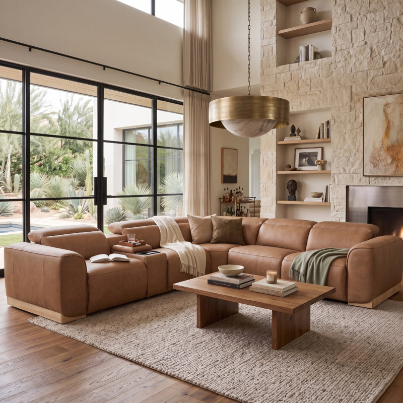 Canapé modulaire inclinable Rosa