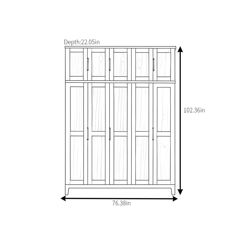 Garde-robe simple et pratique