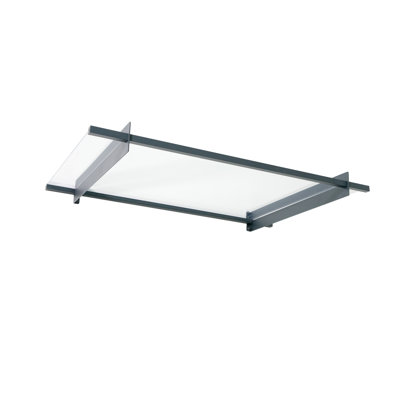Nancy 0.95 m W x 1.5 m D Door Canopy