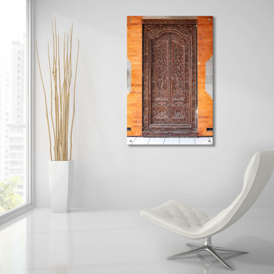 «Door - Carved on Bali» par Epic Portfolio, art mural en verre acrylique