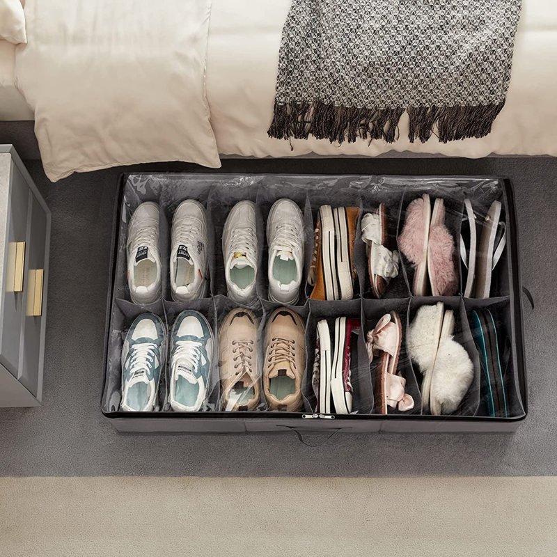 32 Pair Stackable Shoe Storage Box