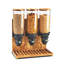 Madera 4.5 Liter Triple Canister Cereal Dispenser
