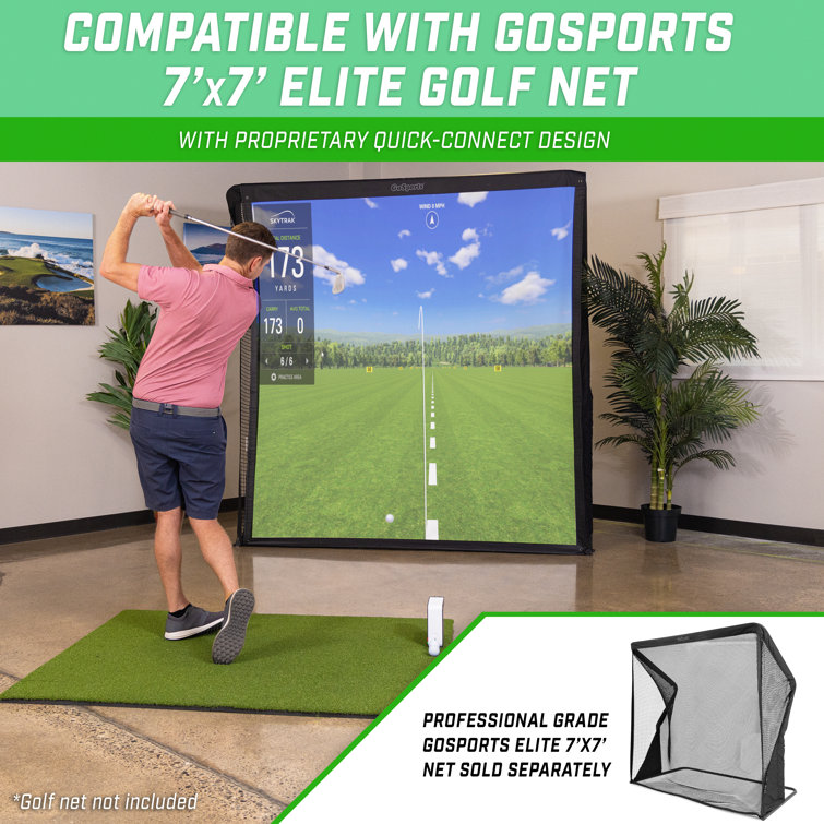 GoSports Écran d'impact de simulateur de golf 7 po Gosports - Wayfair Canada