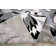 Rooshi Gray/Silver/Black Area Rug