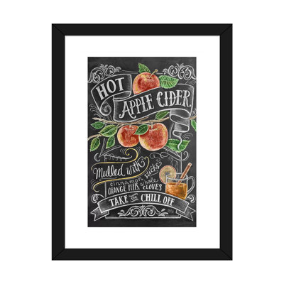 « Hot pommier cidre » par Lily & Val-impression d’art textuel