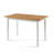 Reagan Pine Rectangular Solid Wood Top with Solid Wood Base Dining Table