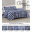 Pre-Washed Cotton Plaid Lightweight Reversible Quilt Set-73895847-73895848