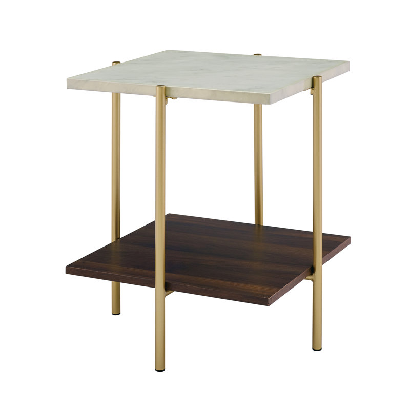 Table de bout avec rangement Carillo