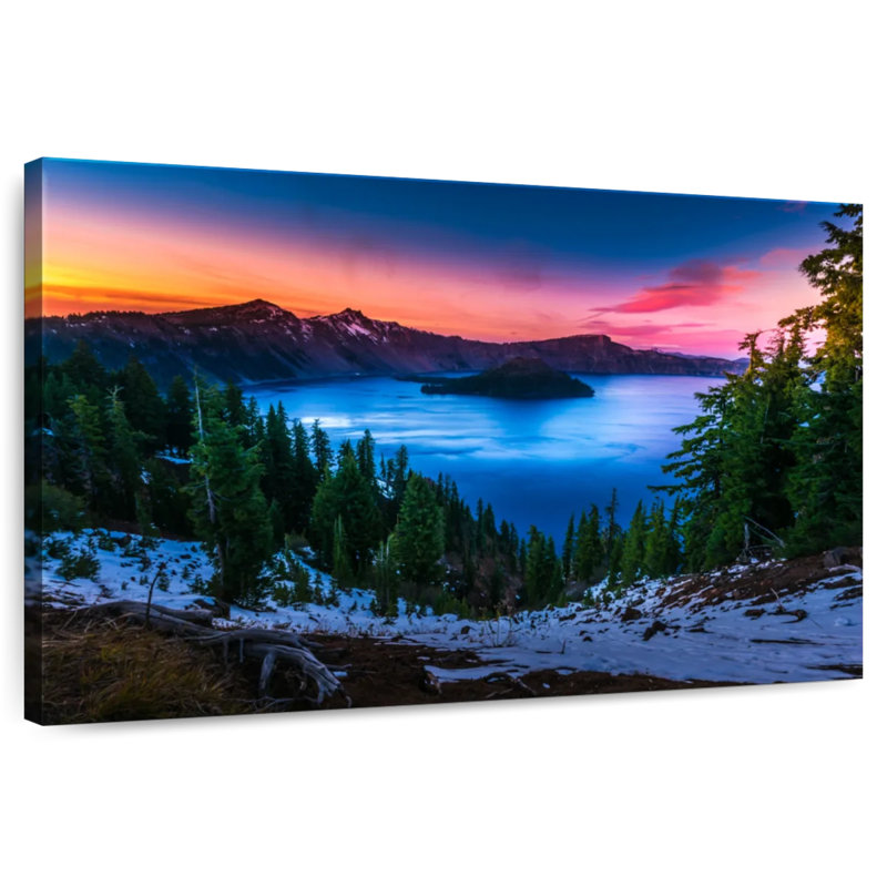 Parc national de Crater Lake, Oregon, H 8 po x l 12 po