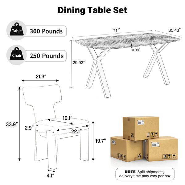 Dimensions du produit