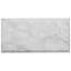 3" x 6" Beveled Marble Look Subway Wall Tile