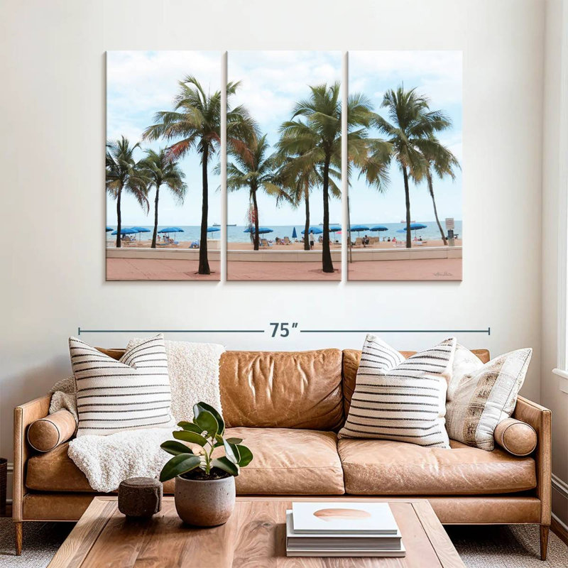 Gillard Florida Palms, 42" H x 65" W