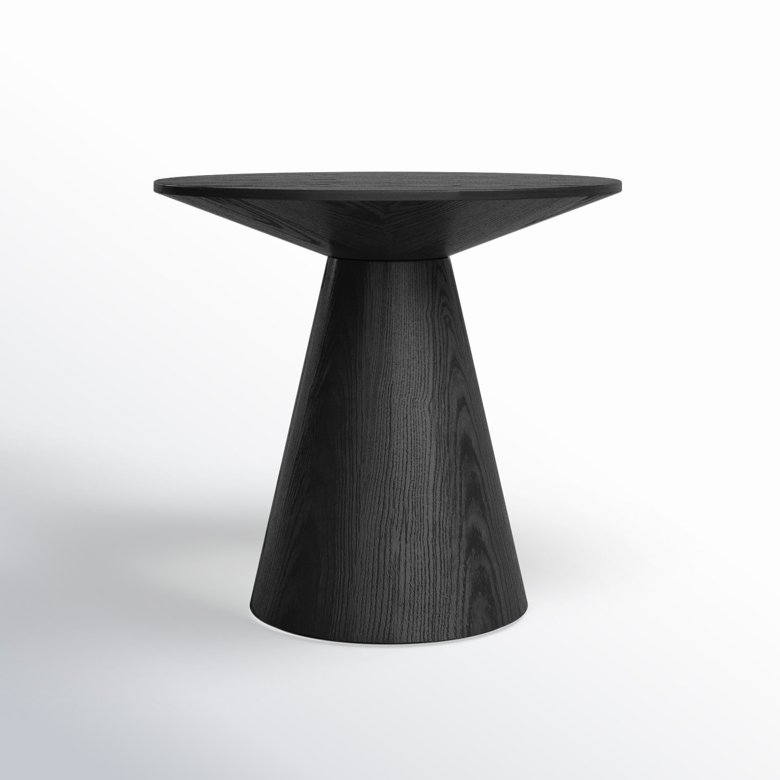 Adara 24" End Table, Matte Black
