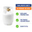Réservoir de propane vide 5LB Flame King avec valve OPD pour camping et appareils portatifs