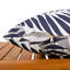 Outdoor Daybed, Patio Lounge Bed with Adjustable Backrest, Curtains & 4 Pillows for Poolside & Balcony-1403006257