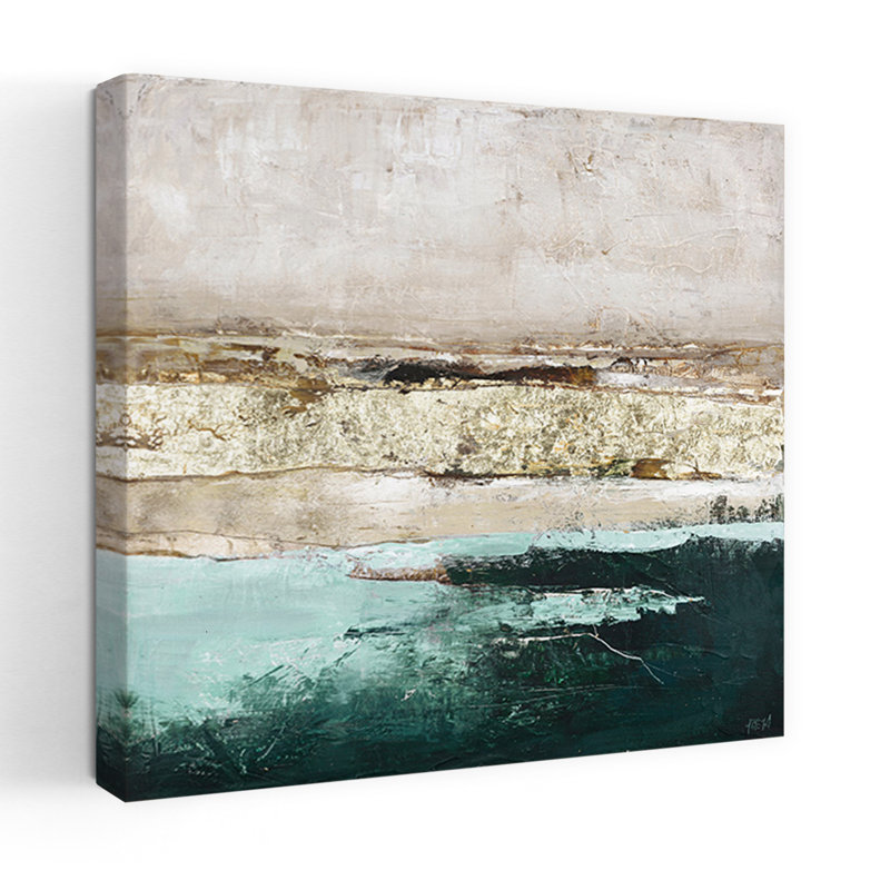 Art contemporain, art contemporain abstrait, H 18 po x l 18 po