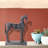 Black STallion in Polyresin