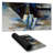 Abstract grand piano - 15.75"x31.50" Desk mat
