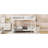 Queen White Bunk Bed , Pine And Build, , No Box Spring, Easy Assembly Process
