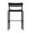 Sunbriar Commercial Grade Metal Indoor-Outdoor Bar Height Stool with 2 Slats-186472767