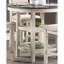 Table de hauteur comptoir 1Pc avec 2X présentoirs de mobilier de style transitionnel-264652511