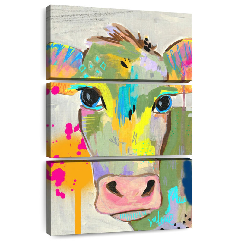 Brampt Cow Neon, 32" H x 20" W