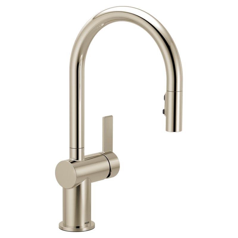 Robinet de cuisine Moen Cia, Nickel poli