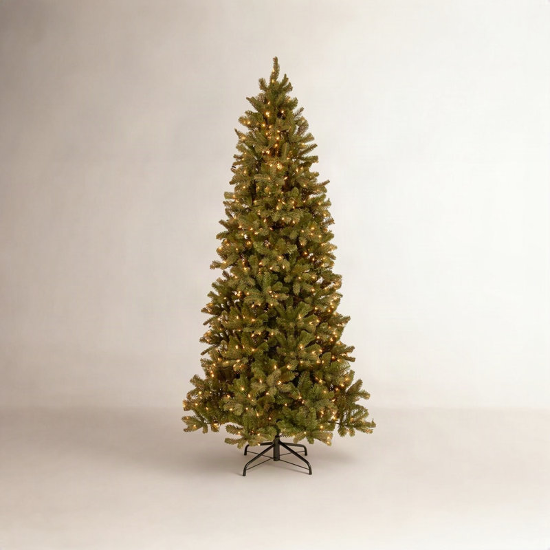 Pre-Lit Fir Christmas Tree, 9'
