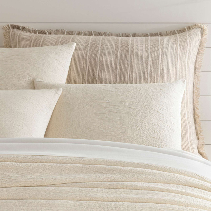 Capitola Ivory Sham, Euro