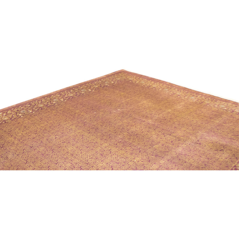 Hand Knotted Wool Oriental Area Rug in Wine