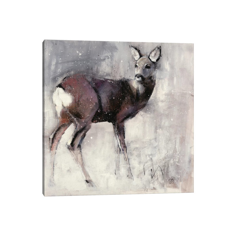 Roe Doe by Mark Adlington - Wrapped Canvas Gallery-Wrapped Canvas Giclée, 45.72 cm H x 45.72 cm W