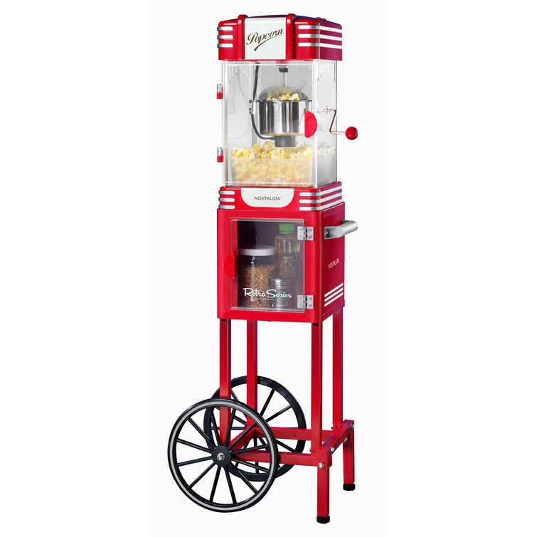 Retro Kettle, Popcorn Maker w/ Theater Popcorn Kit