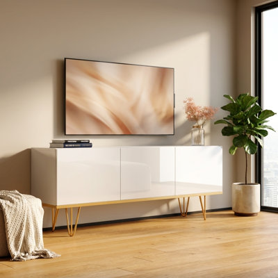 Kris 63" Sideboard with High Gloss Finish