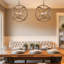 Lustre en bois 4 lumières Mazhar