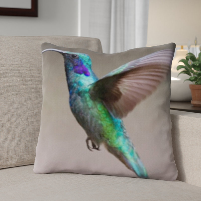 Microsuede Throw Pillow