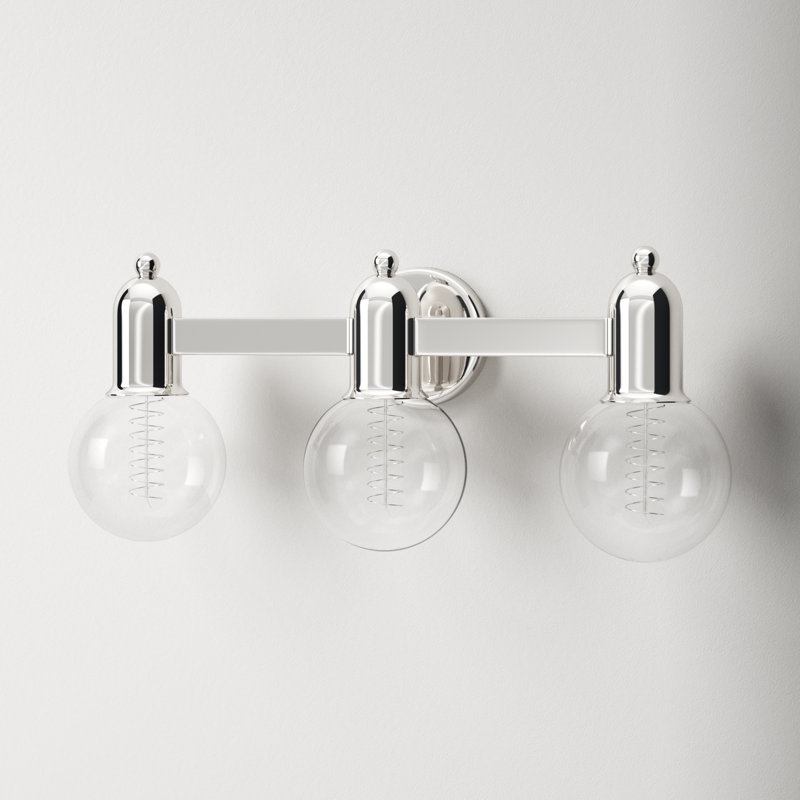 Saimi 3 - Light Dimmable Vanity Light, Polished Nickel