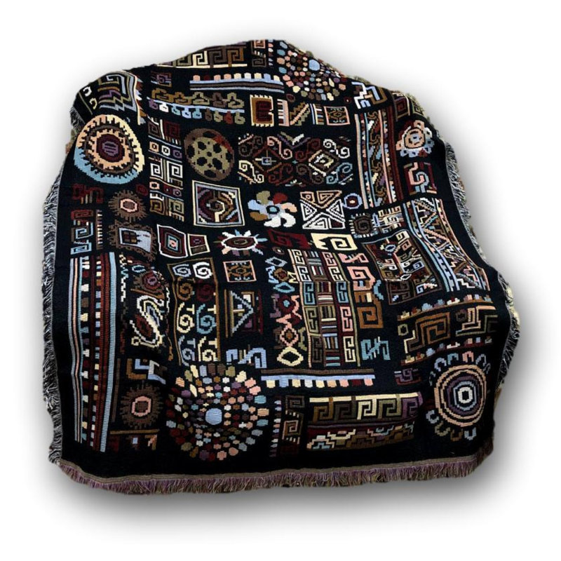 Hand Woven Throw Blanket