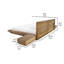 Lit plateforme Noe, tapissier, 2 tables de chevet-98890694-98890693