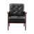 Gloss Black Faux Leather