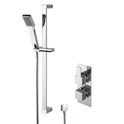 Thermostatic Shower with Handheld Shower Head