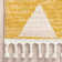 Markos Triangles Modern Kids Geometric Yellow Area Rug