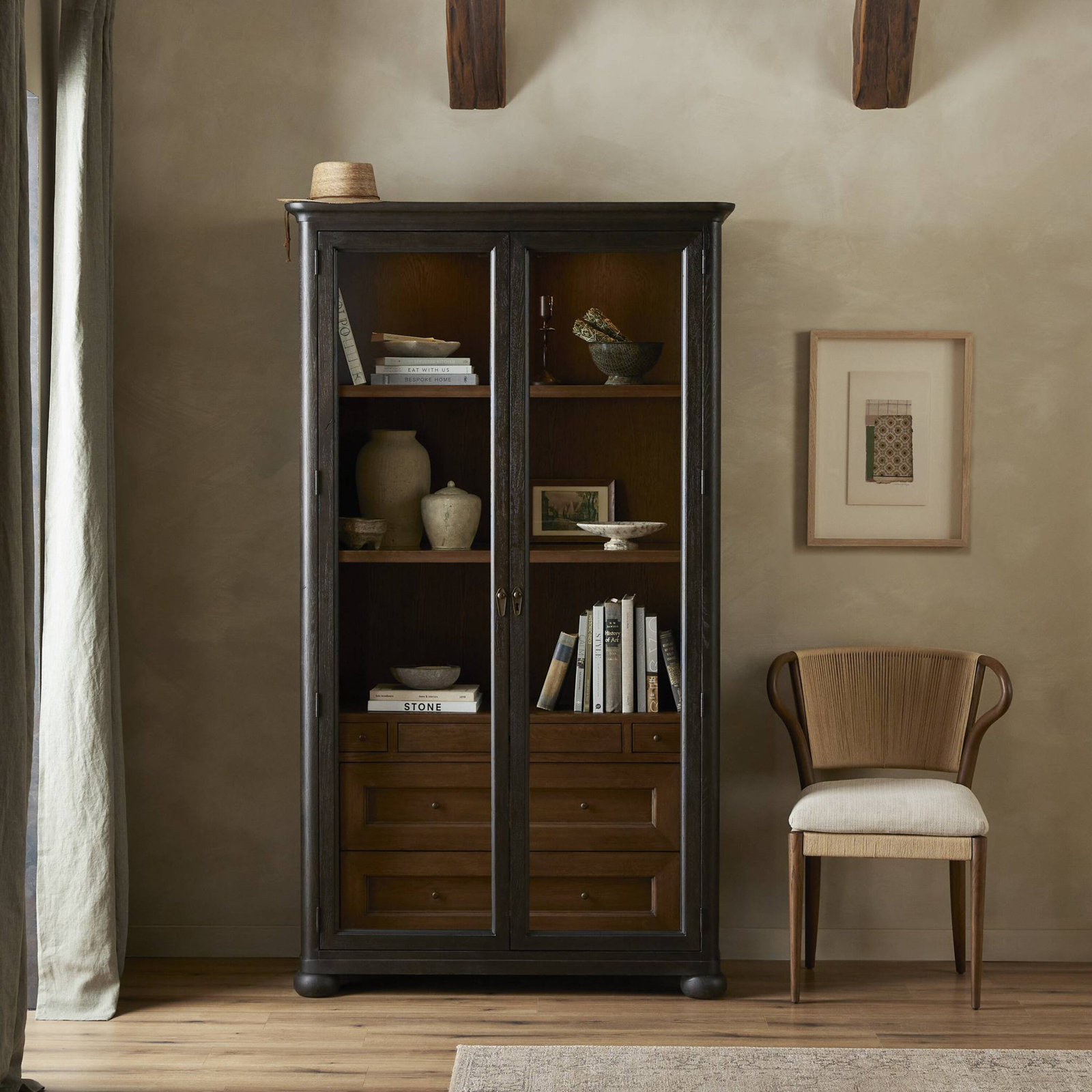 Sussex Cabinet, Smoked Black