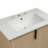 30" Bathroom Vanity With Ceramic Sink And Full-Extension Drawers, Soft Close Undermount Drawer Slides, Fluted Design-1265623685