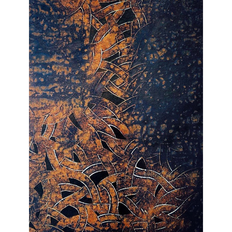 Différents chemins de la nature - Abstrait | Acrylique sur toile | Par Prasanna Musale
