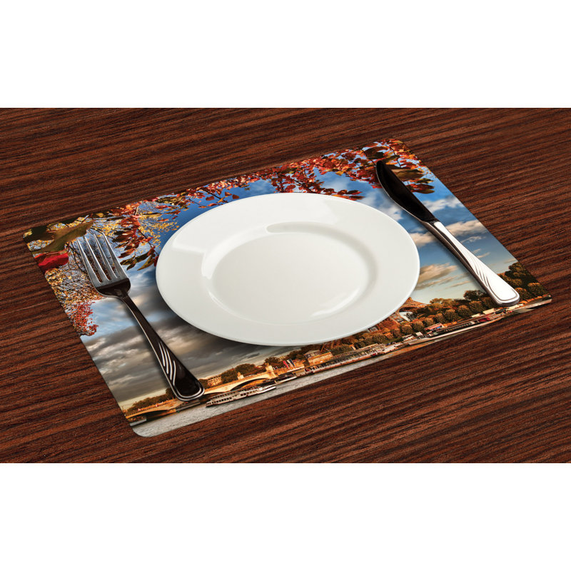 Polyester Cities & Maps Rectangle Placemat