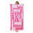 Nom personnalisé rose sélectionné