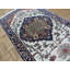 Tapis de couloir noué à la main ivoire à motif géométrique Serapi-1426824864
