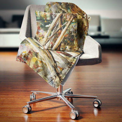Tools and Abstract Pattern - Abstract Printed Pillow