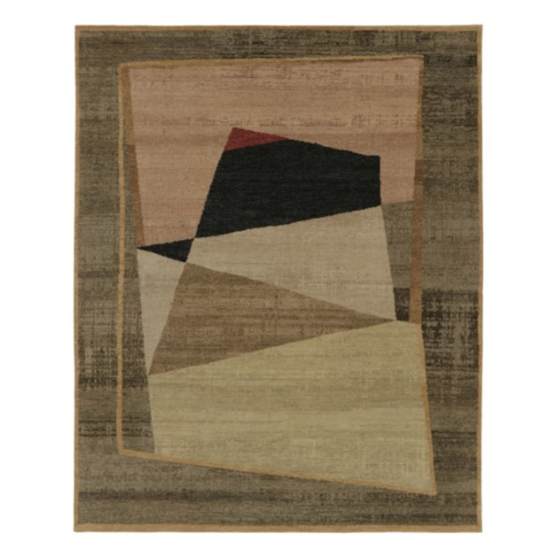 Modern One-of-a-Kind 8'0X10'0 Hand Knotted Area Rug